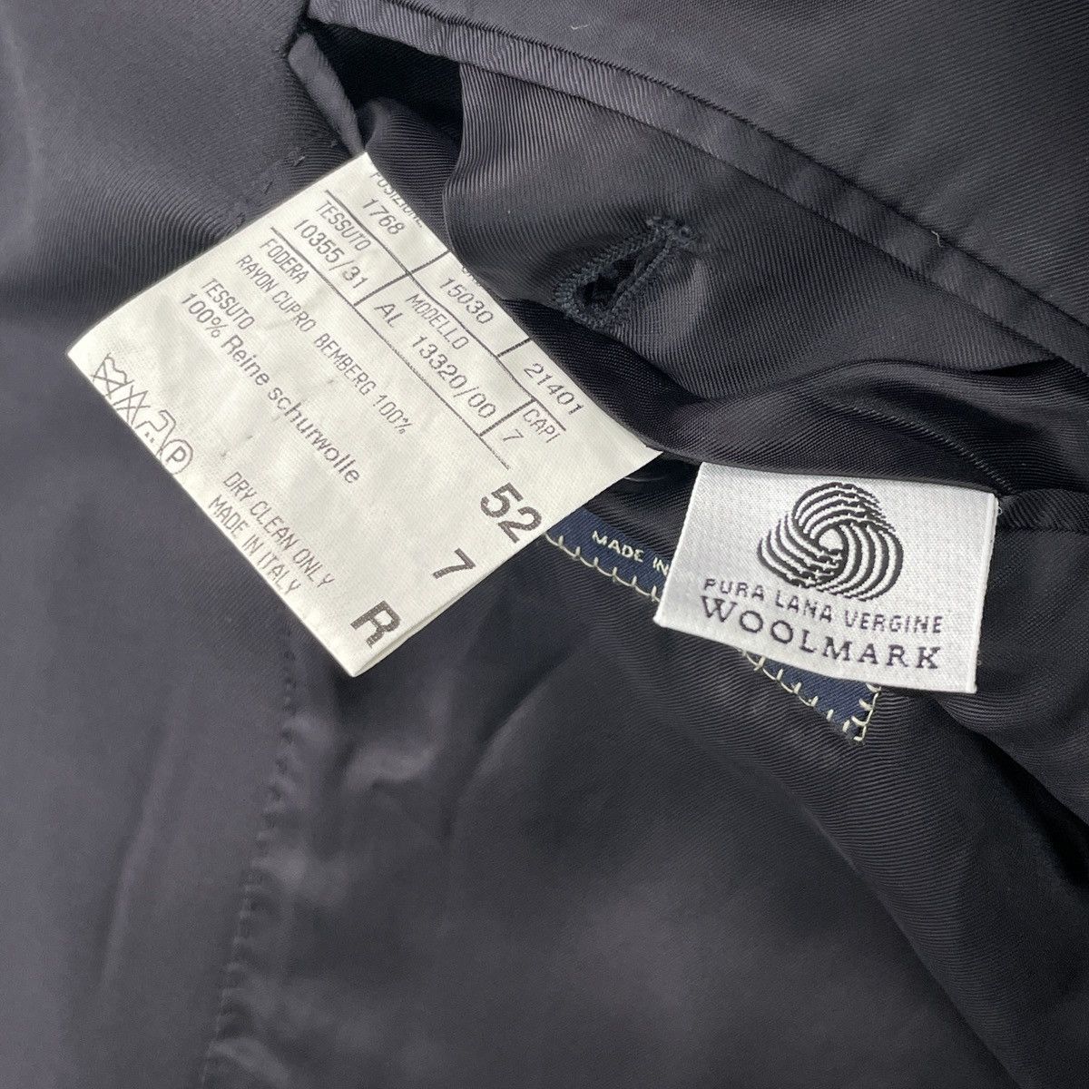 Canali Canali Oliver Wool Blazer Size 52R Size 52R - 17 Thumbnail