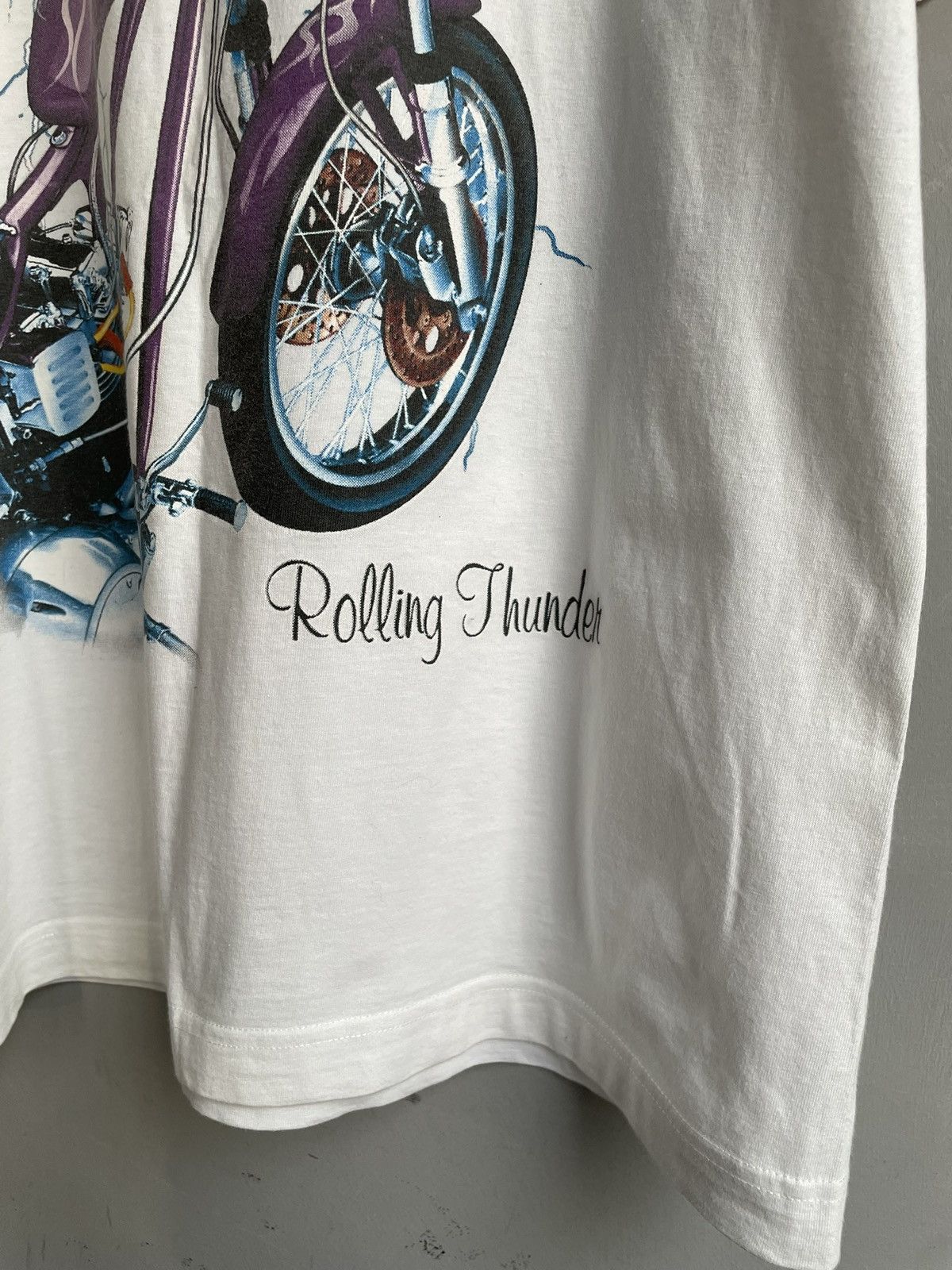 Harley Davidson Rare 3d emblem style harley davidson jersey y2k flames eagle Size US L / EU 52-54 / 3 - 6 Thumbnail
