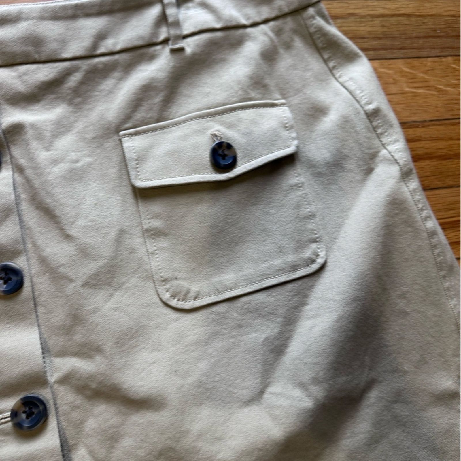 Boden Boden Utility Pocket Midi Skirt Size 40" / US 18 - 4 Thumbnail