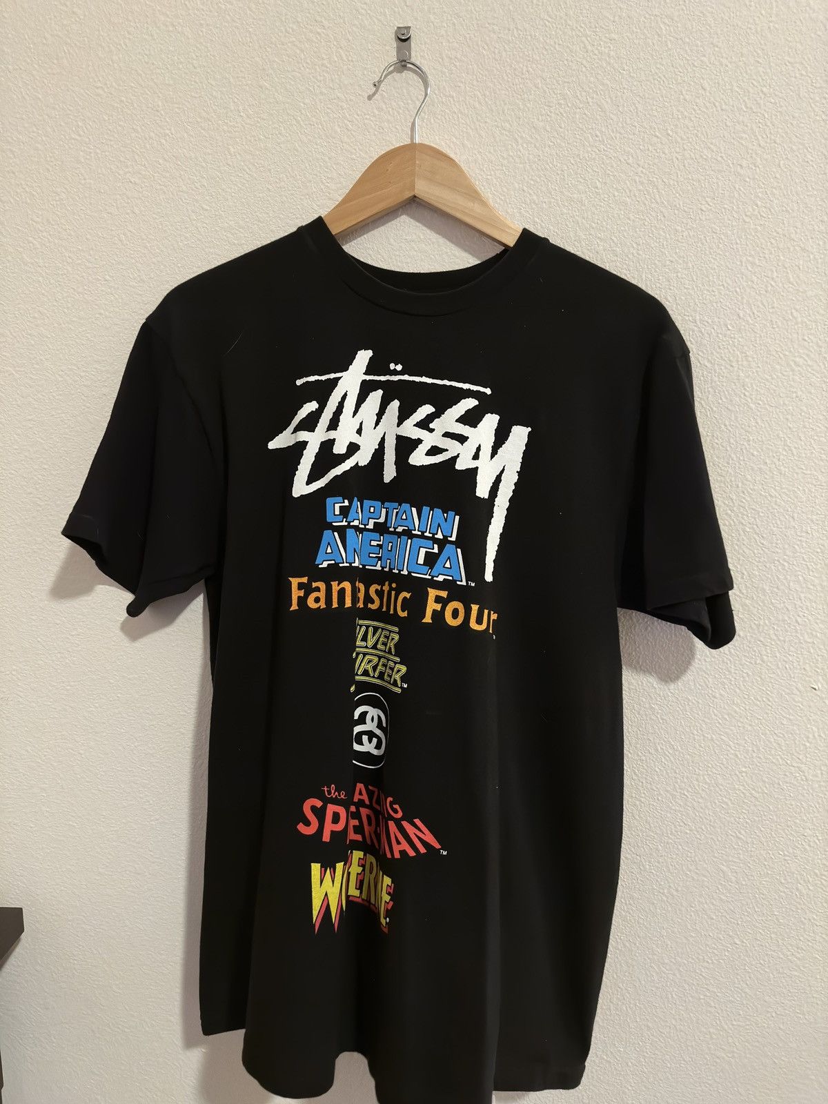 Stussy Marvel Comics x Stussy Tee | Grailed