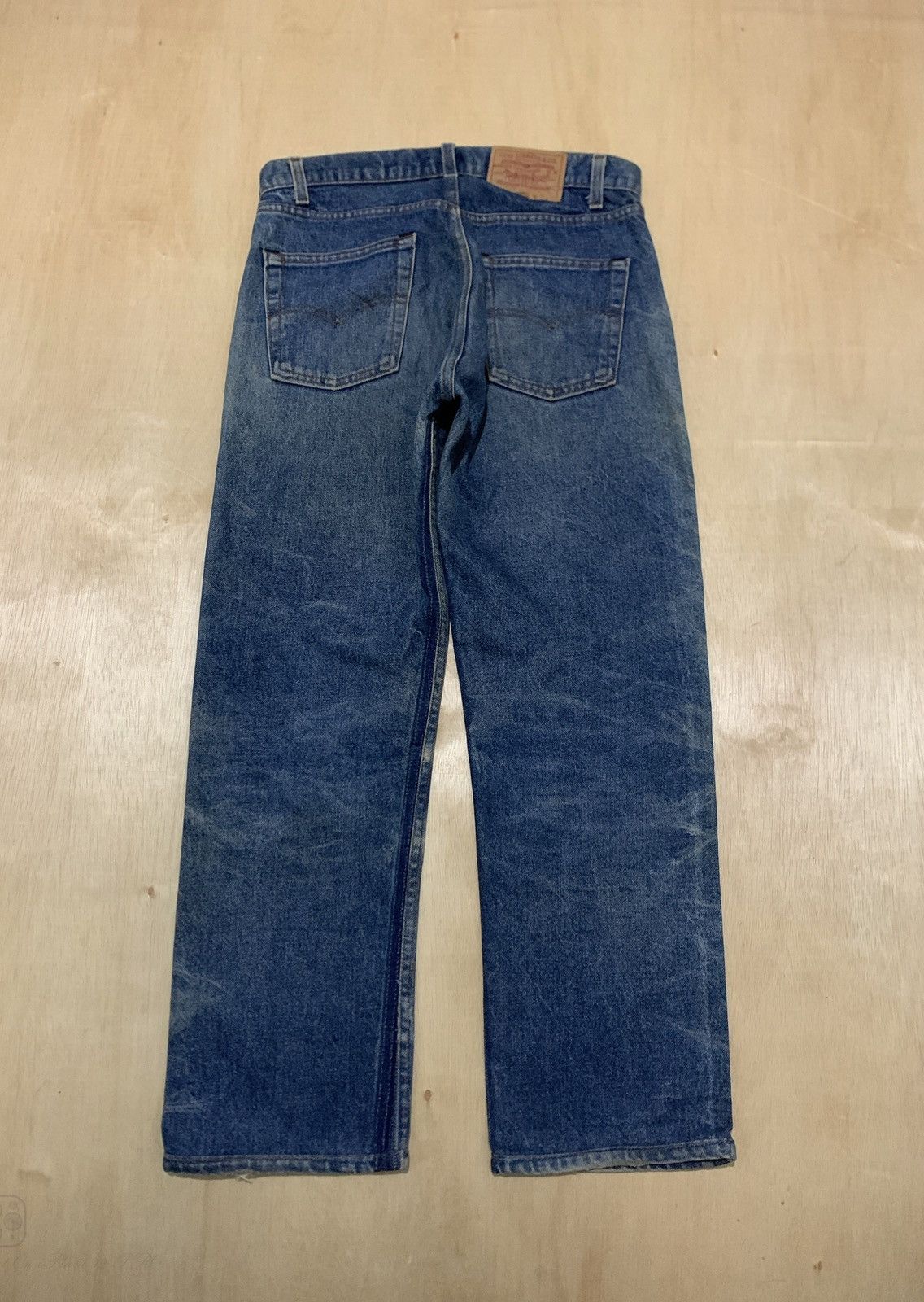Levi's × Vintage Vintage Levis 505 Denim Jeans Size US 33 - 3 Thumbnail