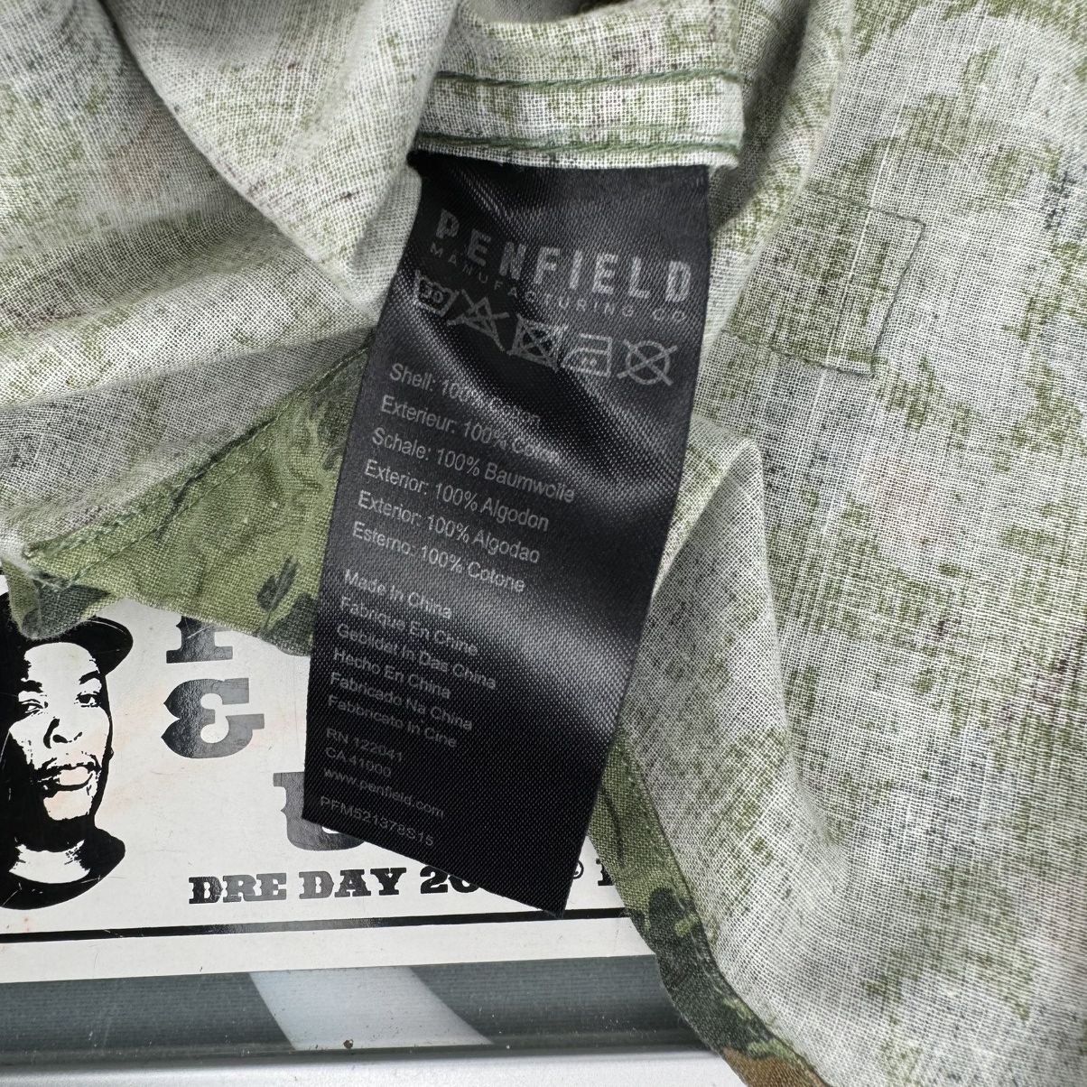 Penfield Penfield Dunmore Leaf Camo Button up Shirt Large Green Size US L / EU 52-54 / 3 - 5 Thumbnail