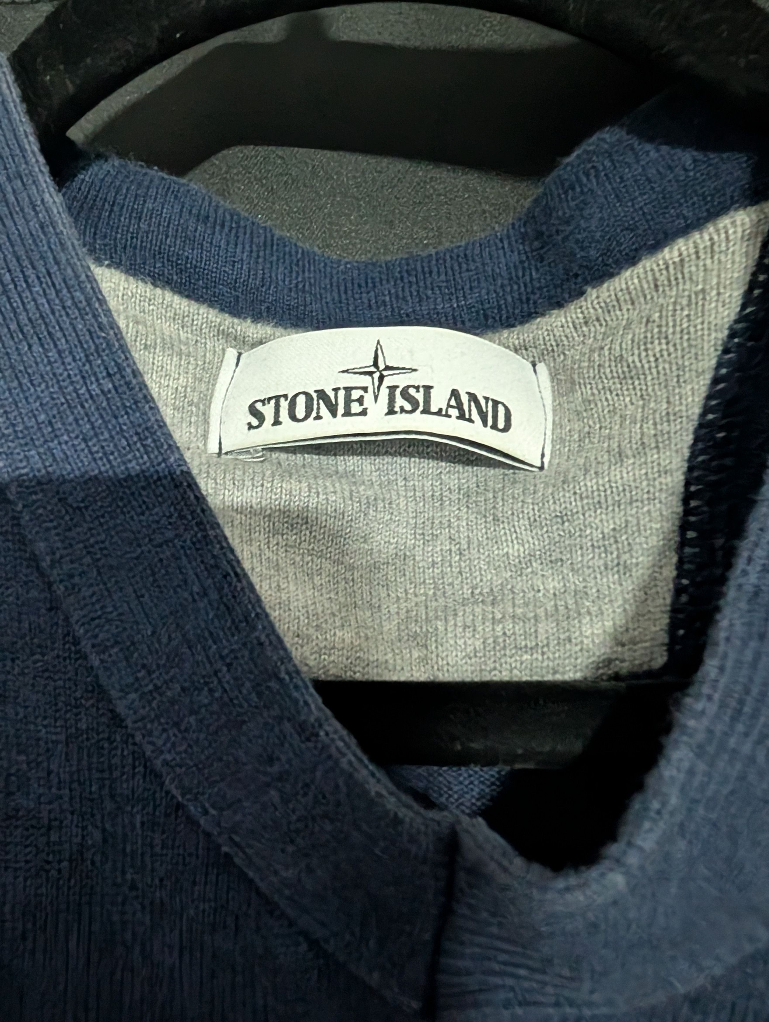 Stone Island Stone Island V Knit Sweater Size US L / EU 52-54 / 3 - 3 Thumbnail