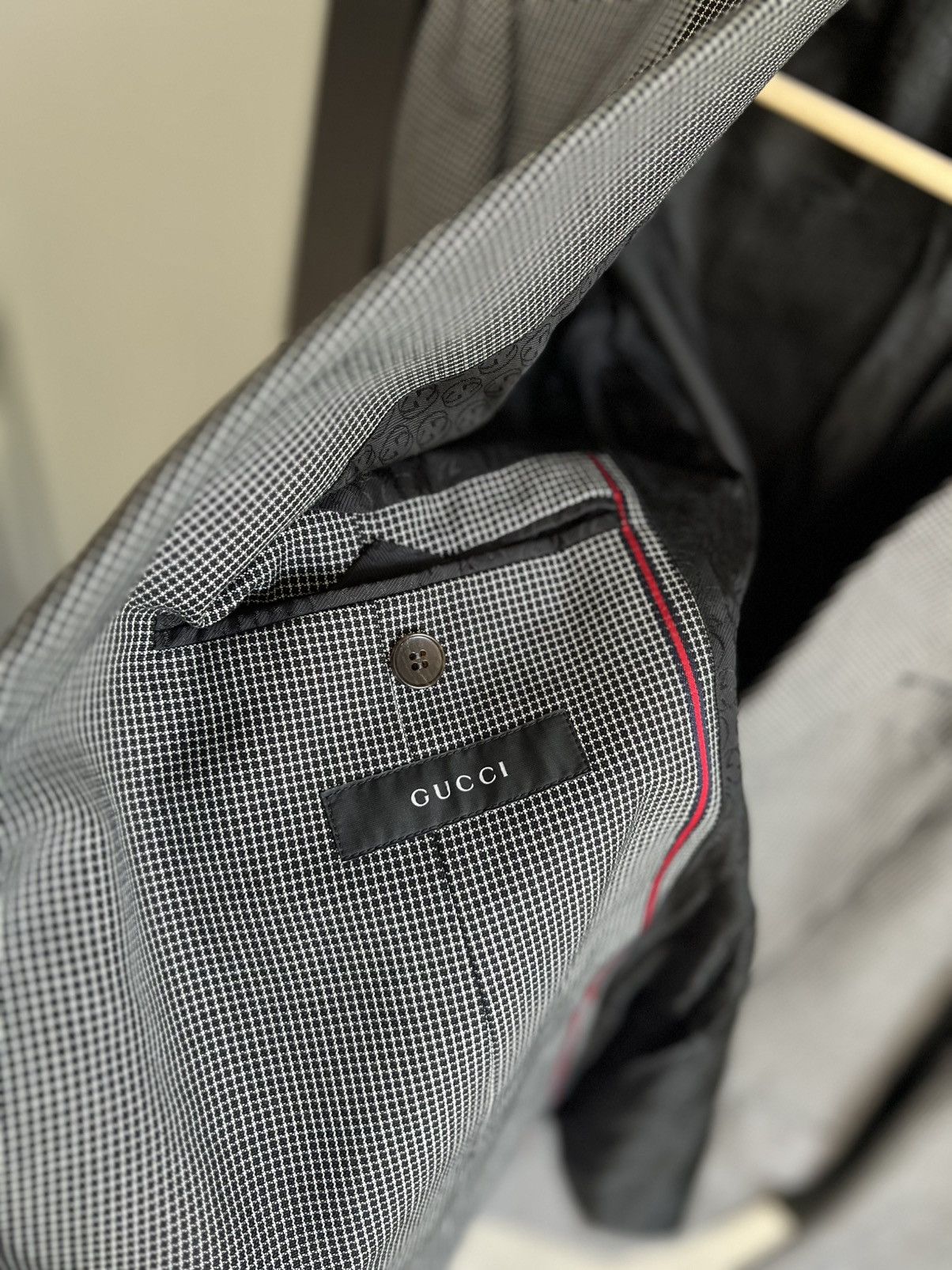 Gucci Gucci by Tom Ford Cell Suit Blazer Size 48R - 5 Thumbnail