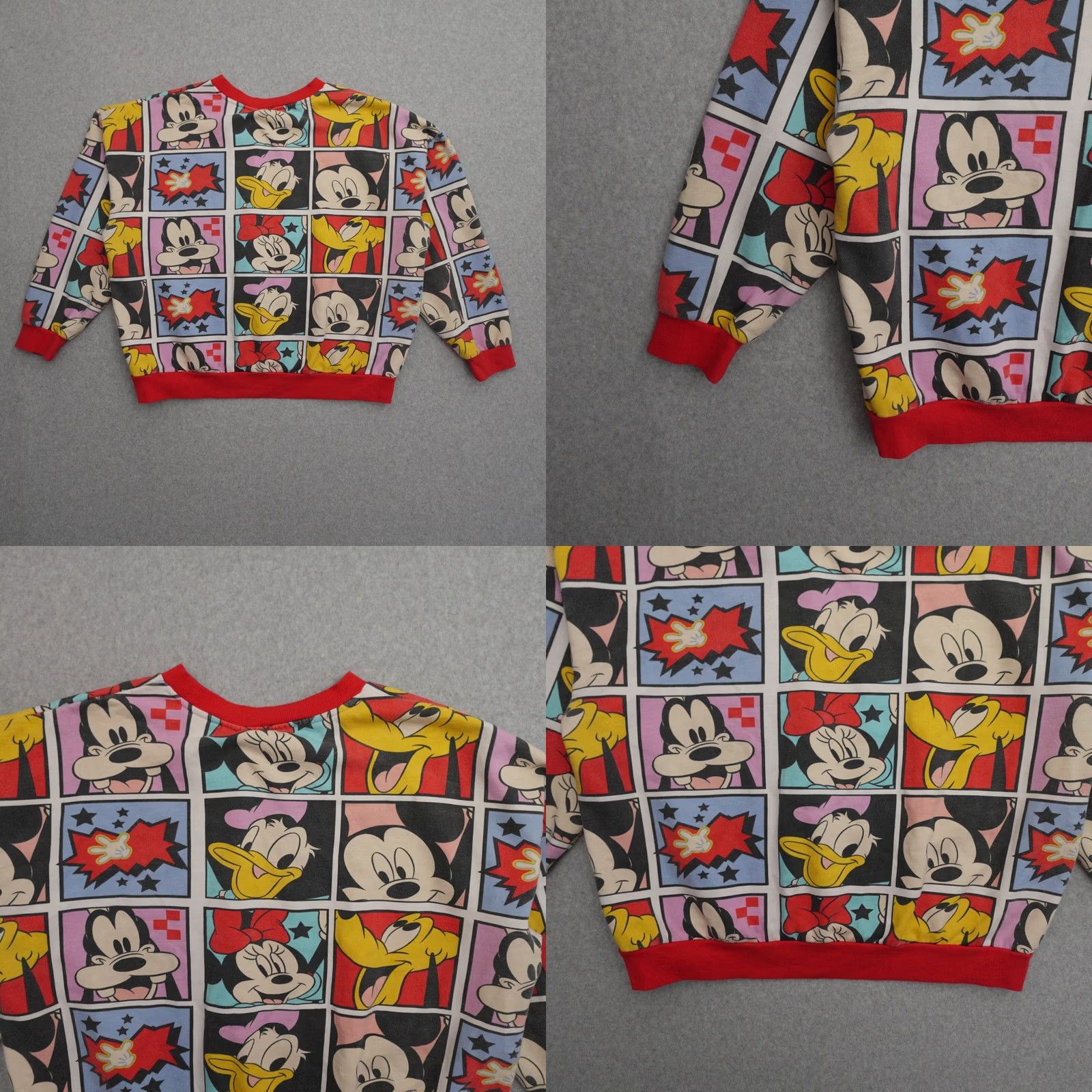 Mickey & Co. VINTAGE Mickey & Co Sweatshirt Womens 2XL Red Pullover Long Sleeve Size XXL / US 16-18 / IT 52-54 - 8 Thumbnail