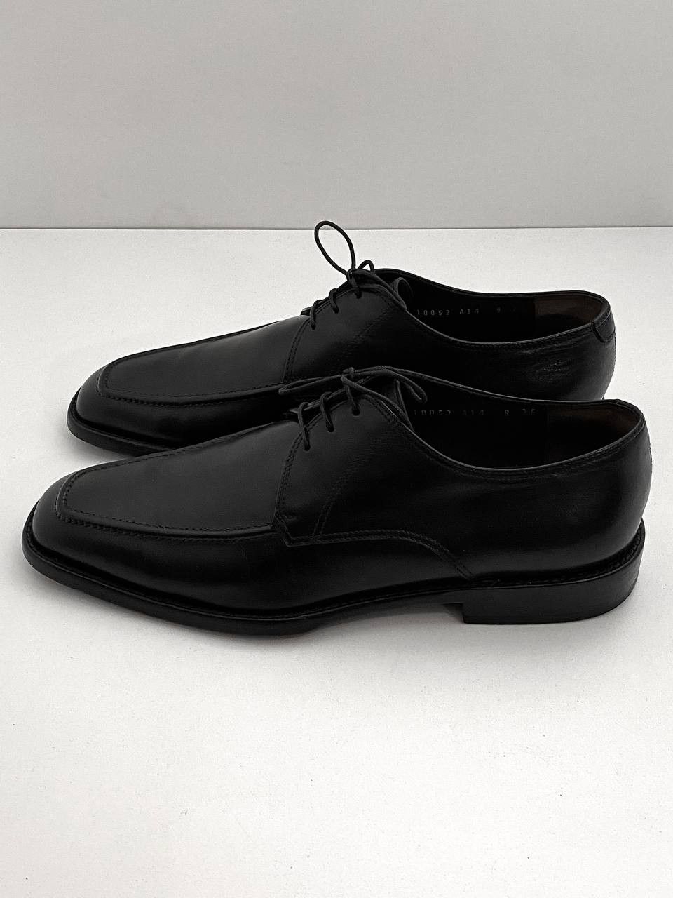 Salvatore Ferragamo Salvatore Ferragamo Oxford Black Leather Classic Dress Shoes Size US 9 / EU 42 - 3 Thumbnail
