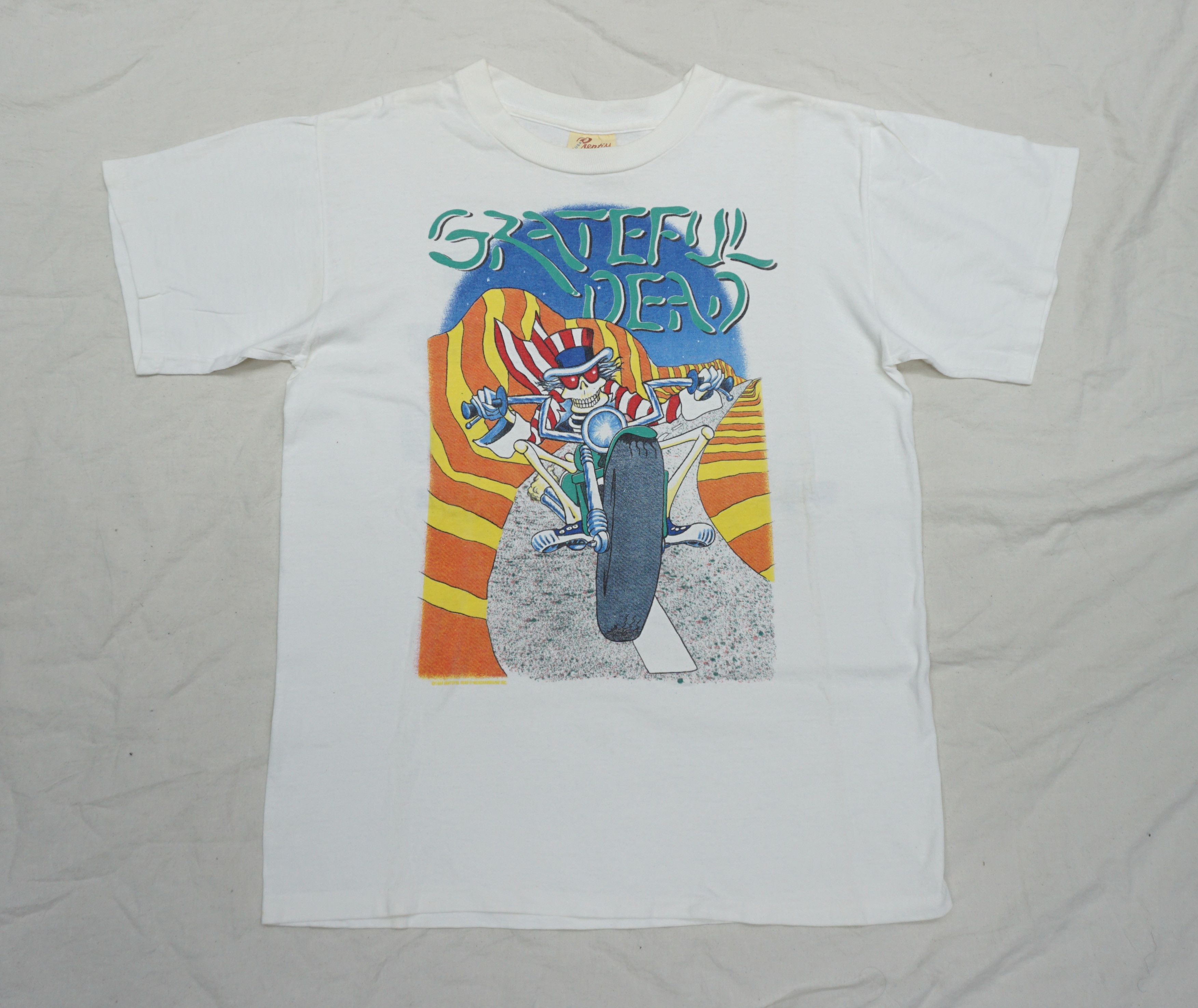 Band Tees × Vintage 80's Grateful Dead T Shirt Made In USA Size US M / EU 48-50 / 2 - 1 Thumbnail