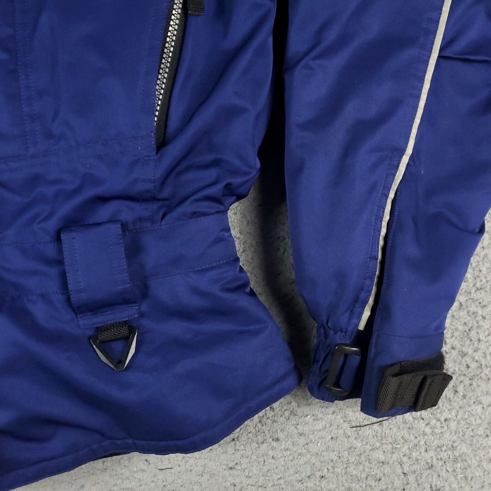Obermeyer Obermeyer Jacket Womens Size 10 Blue Full Zip Coat Hoodie Bomber Jacket Pockets Size L / US 10 / IT 46 - 4 Thumbnail