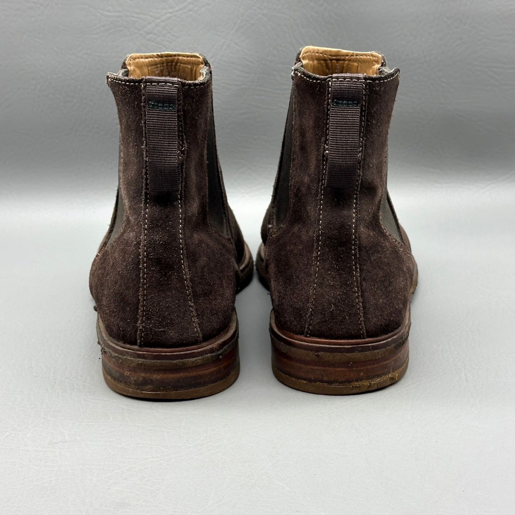 Clarks Clarks Clarkdale Gobi Chelsea Boots Mens 10 M Brown Suede Slip On Ankle Casual Boots Size US 9 / EU 42 - 3 Thumbnail