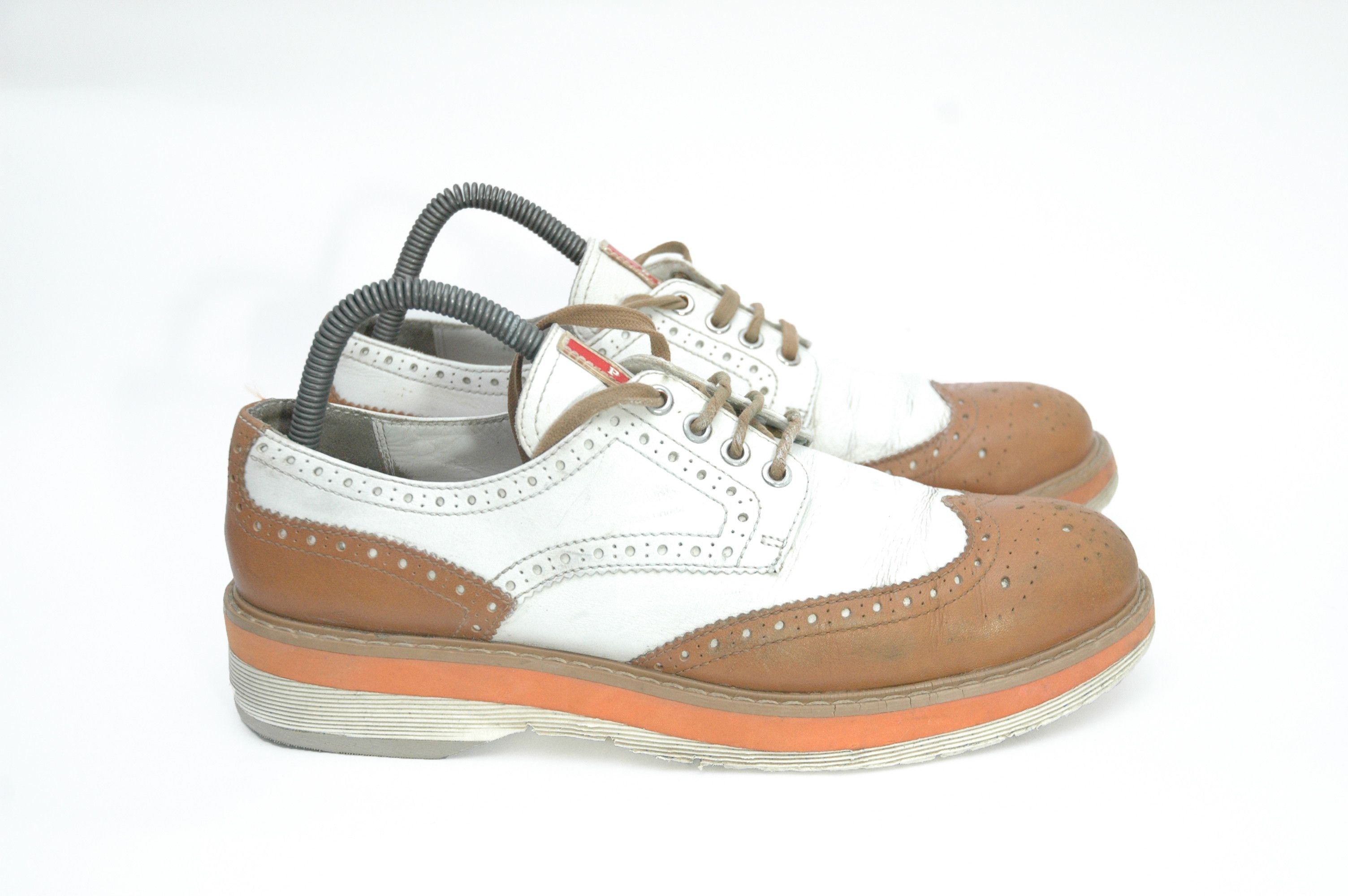 Prada PRADA Leather Brogues Size 40 Size US 7 / EU 40 - 2 Thumbnail