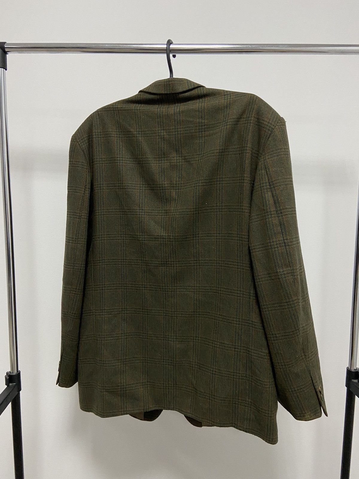 Vintage × Yves Saint Laurent Yves Saint Laurent Pour Homme Blazer Vintage Logo Luxury Size 54L - 3 Thumbnail