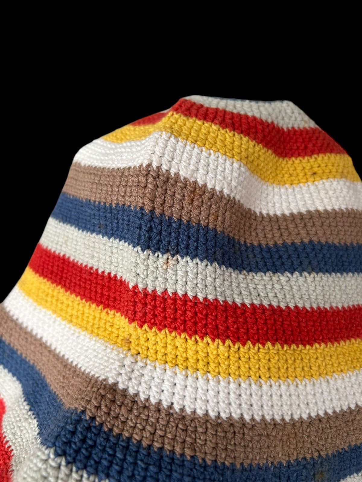 Kapital Crochet knitted handmade Bucket Hats Rare☠️☠️ Size ONE SIZE - 9 Thumbnail
