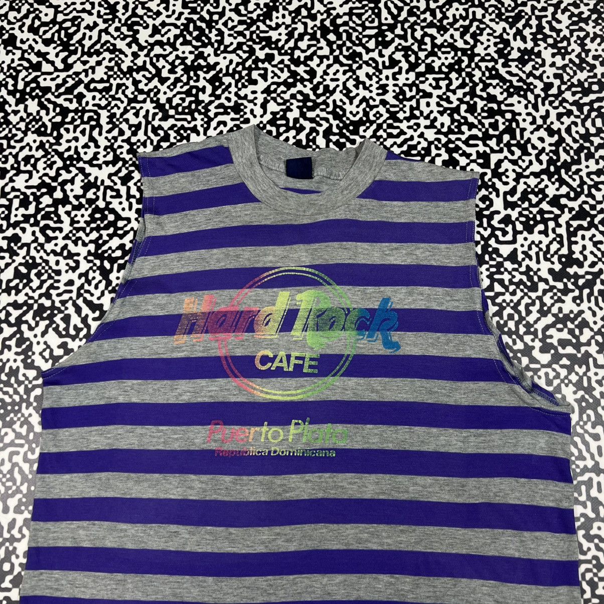 Ocean Pacific Vintage 90s Ocean Pacific Hard Rock Cafe Puerto Plata Top Size US L / EU 52-54 / 3 - 4 Thumbnail