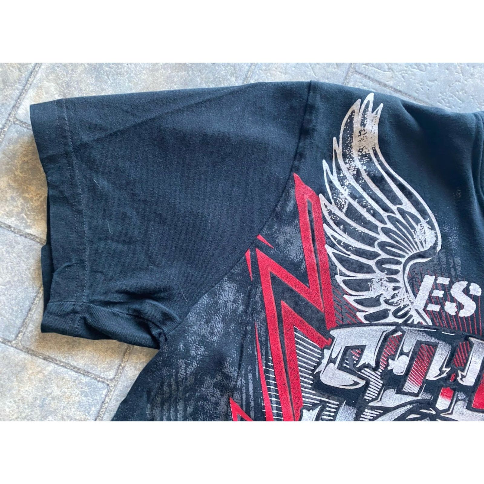 Southpole Southpole T-Shirt Mens Large Black Short Sleeve Skull Y2K No More Limits Shirt Size US L / EU 52-54 / 3 - 7 Thumbnail