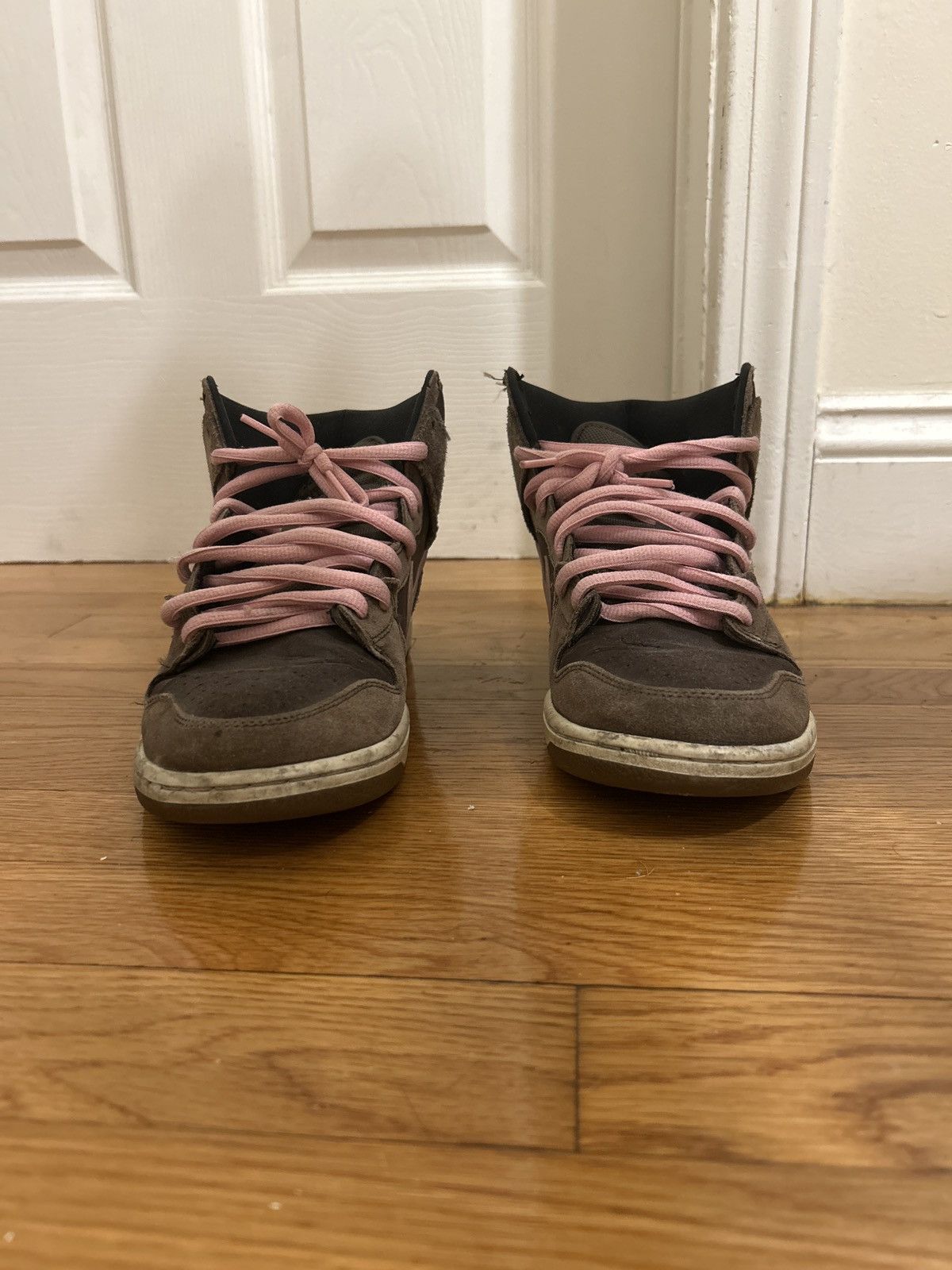 Nike Nike Dunks High Pro SB "Chocolate Pink" Size US 10.5 / EU 43-44 - 3 Thumbnail