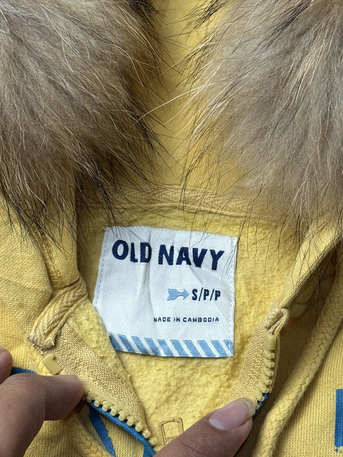 If Six Was Nine × Japanese Brand × Le Grande Bleu (L.G.B.) Fur Hoodie Japanese Old Navy Size US M / EU 48-50 / 2 - 5 Thumbnail