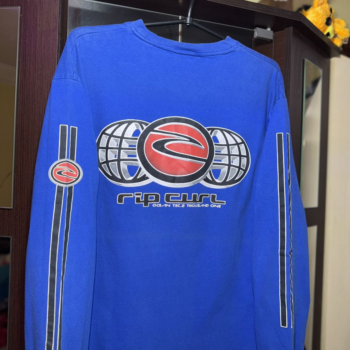 Rip Curl 🏄 Vintage 90s Rip Curl Surf Long Sleeve Size US L / EU 52-54 / 3 - 2 Thumbnail