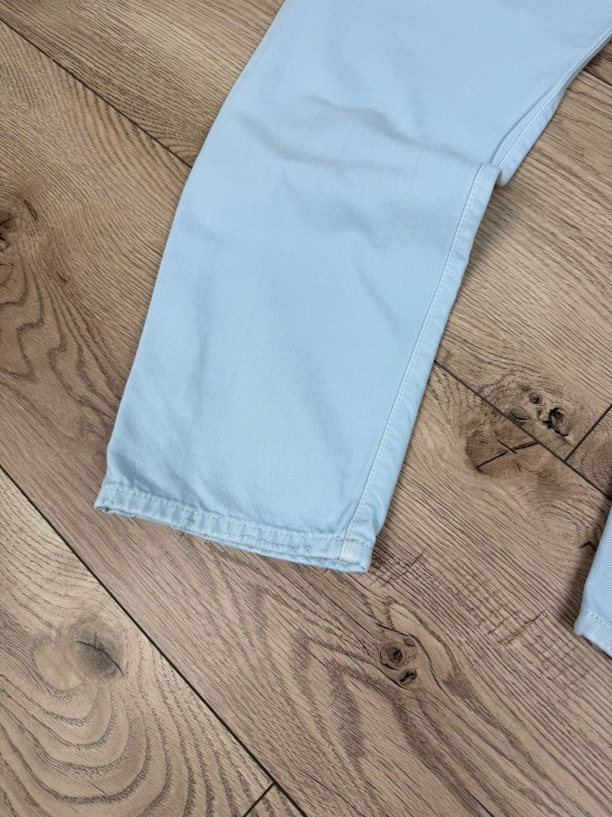 Prada Prada Logo Cotton Blue Pants Size US 34 / EU 50 - 3 Thumbnail