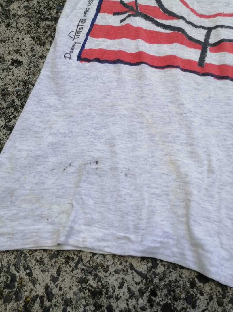 Vintage Vintage 90s Danny First America Tee Size US M / EU 48-50 / 2 - 6 Thumbnail