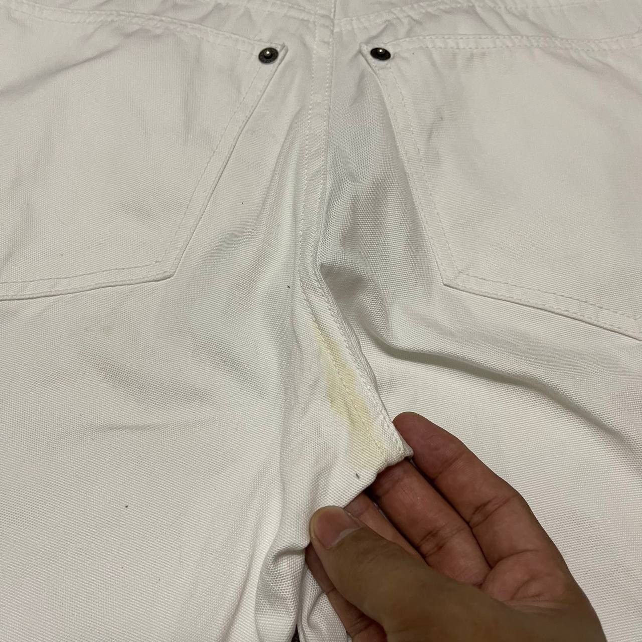 Gucci Vintage Gucci White Jeans Size US 26 / EU 42 - 15 Thumbnail