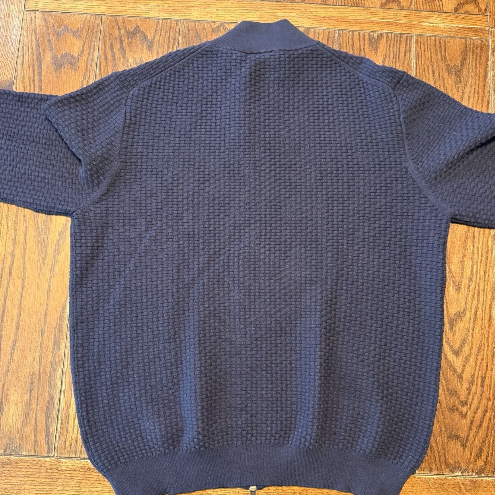Vintage John Henric Sweden Sweater Mens XXL Blue Full Zip Knit Cardigan Size US XXL / EU 58 / 5 - 6 Thumbnail