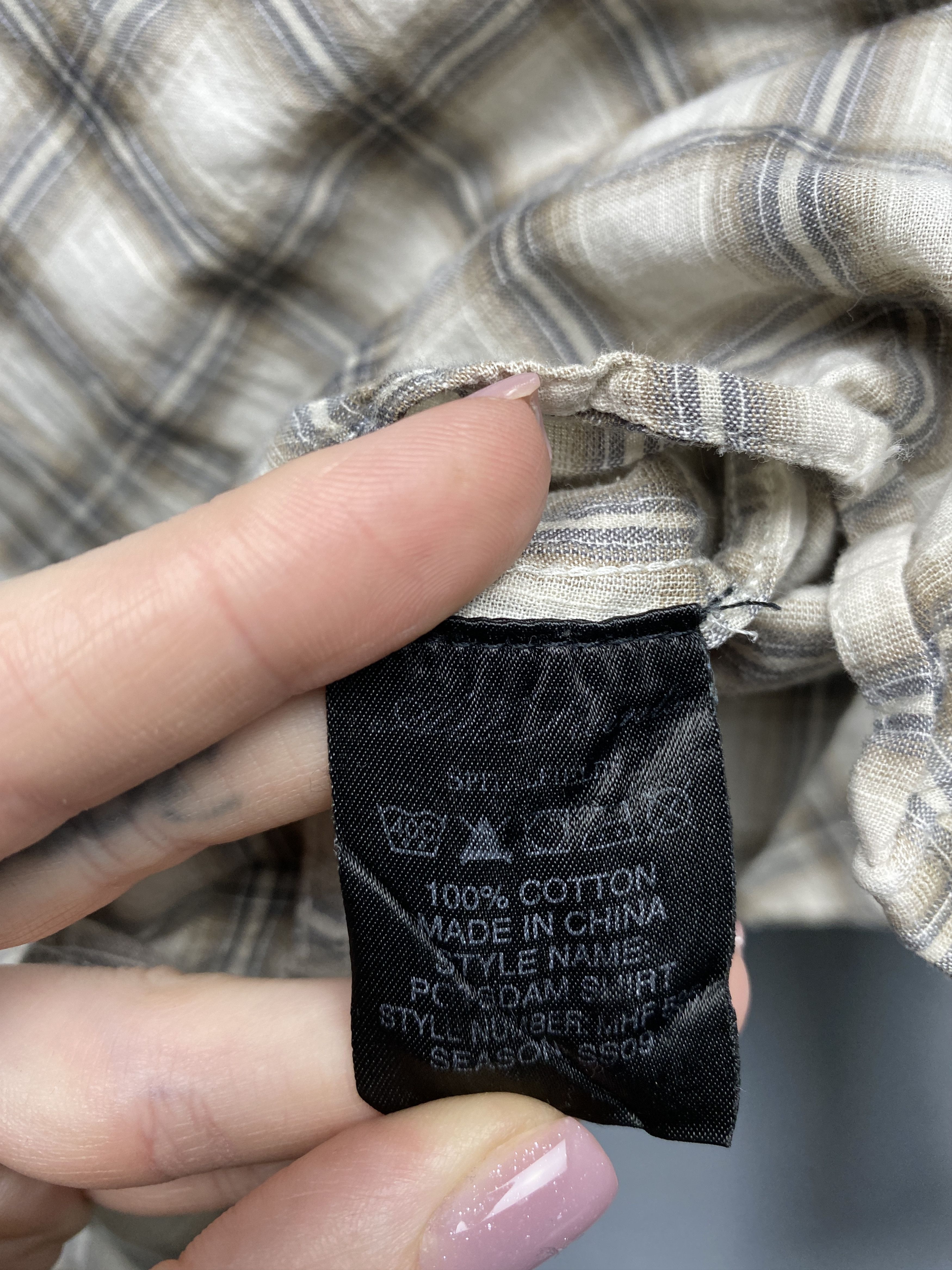 Allsaints Allsaints Vintage Mens Plaid Long Sleeve Shirt Size US L / EU 52-54 / 3 - 4 Thumbnail