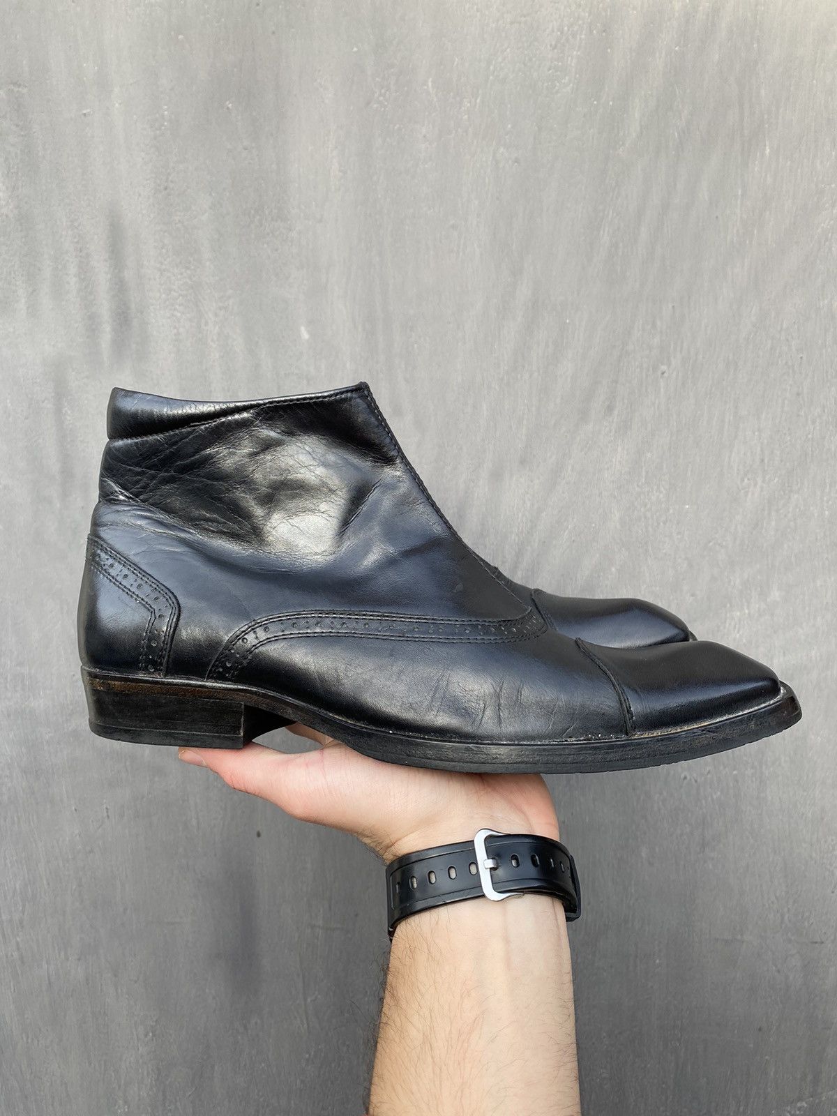 Kenzo Kenzo Vintage high zip leather shoes size UK7 Size US 9 / EU 42 - 3 Thumbnail