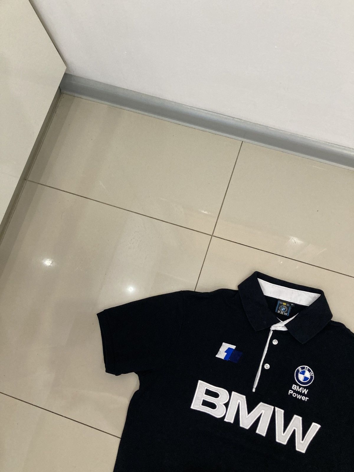 BMW Vintage BMW power racing team polo tee tshirt XL y2k drip Size US XL / EU 56 / 4 - 4 Thumbnail