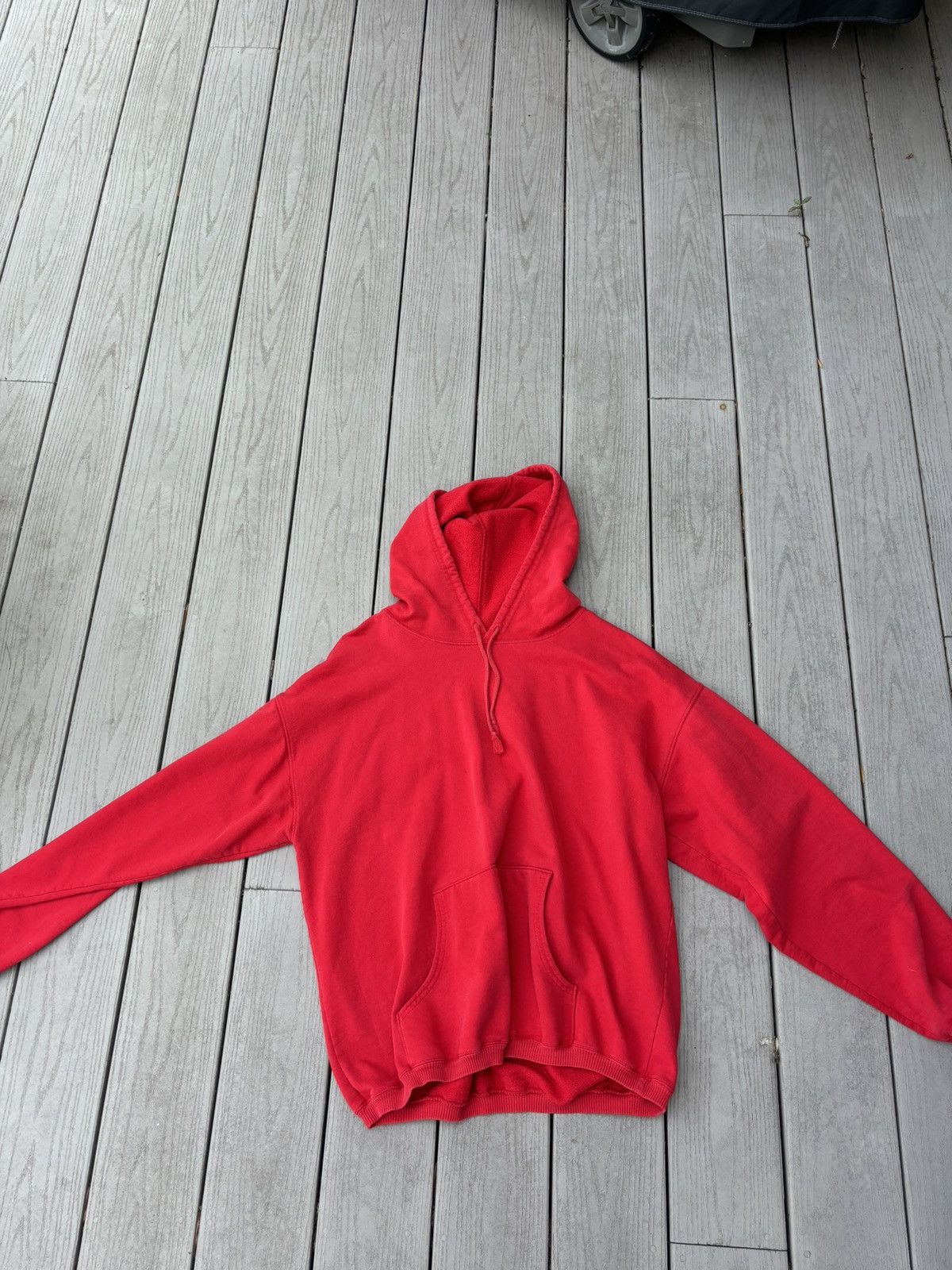 Vintage Vintage Red Hoodie Size US XL / EU 56 / 4 - 1 Thumbnail
