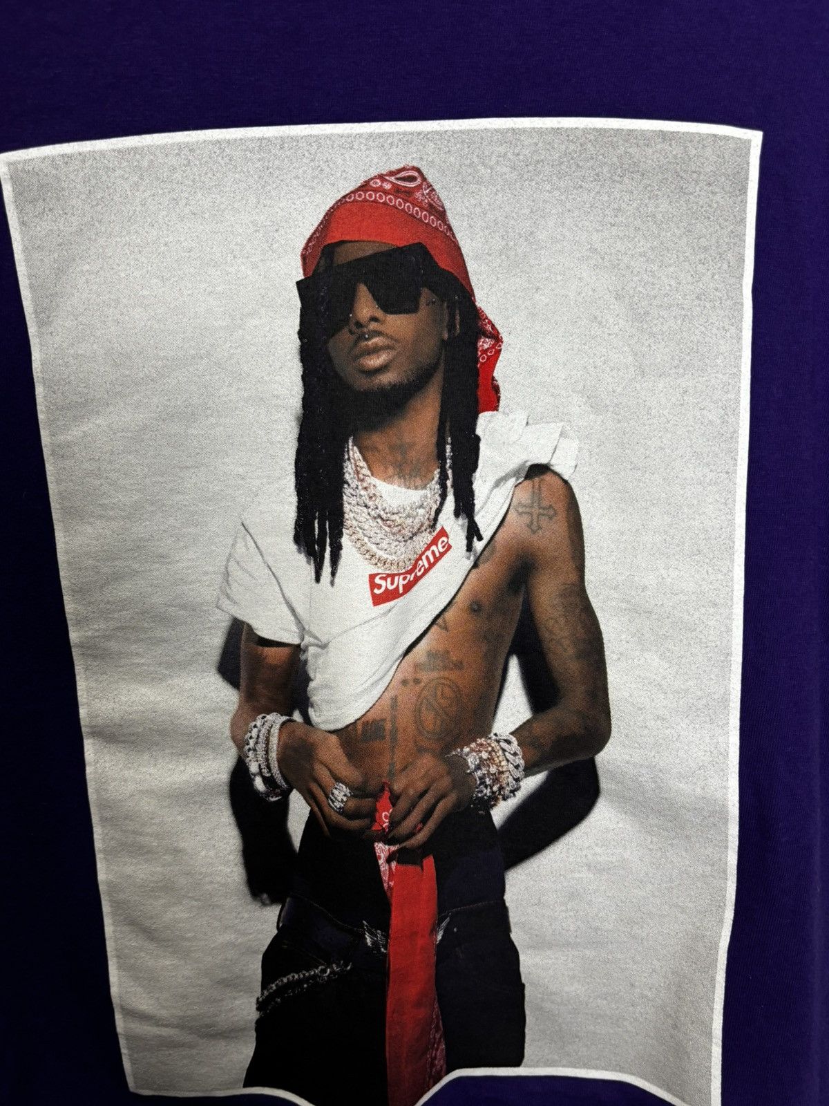 Supreme Supreme Playboy Carti tee Size US S / EU 44-46 / 1 - 2 Thumbnail