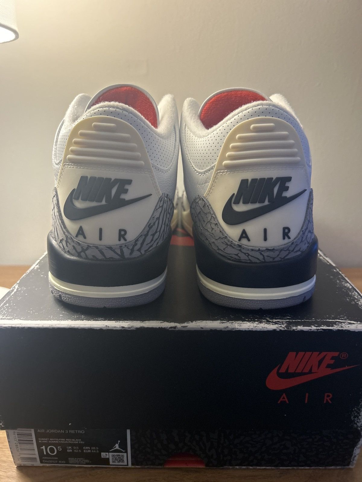 Jordan Brand Jordan 3 White Cement reimagined Size US 10.5 / EU 43-44 - 5 Thumbnail