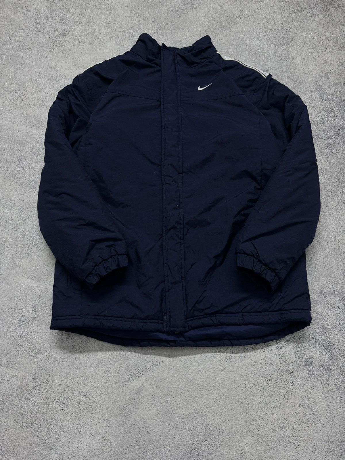 Nike Vintage Y2K Nike Nylon Big Logo Jacket 00’s Size US S / EU 44-46 / 1 - 9 Thumbnail