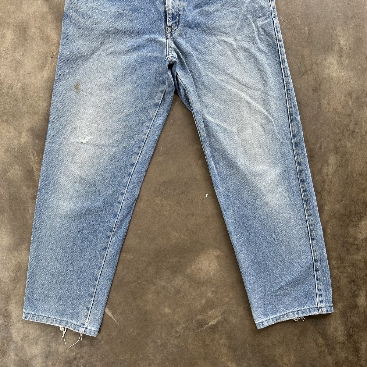 Japanese Brand Vintage Japanese Members Faded Denim Jean Pant W31 Size US 31 - 2 Thumbnail