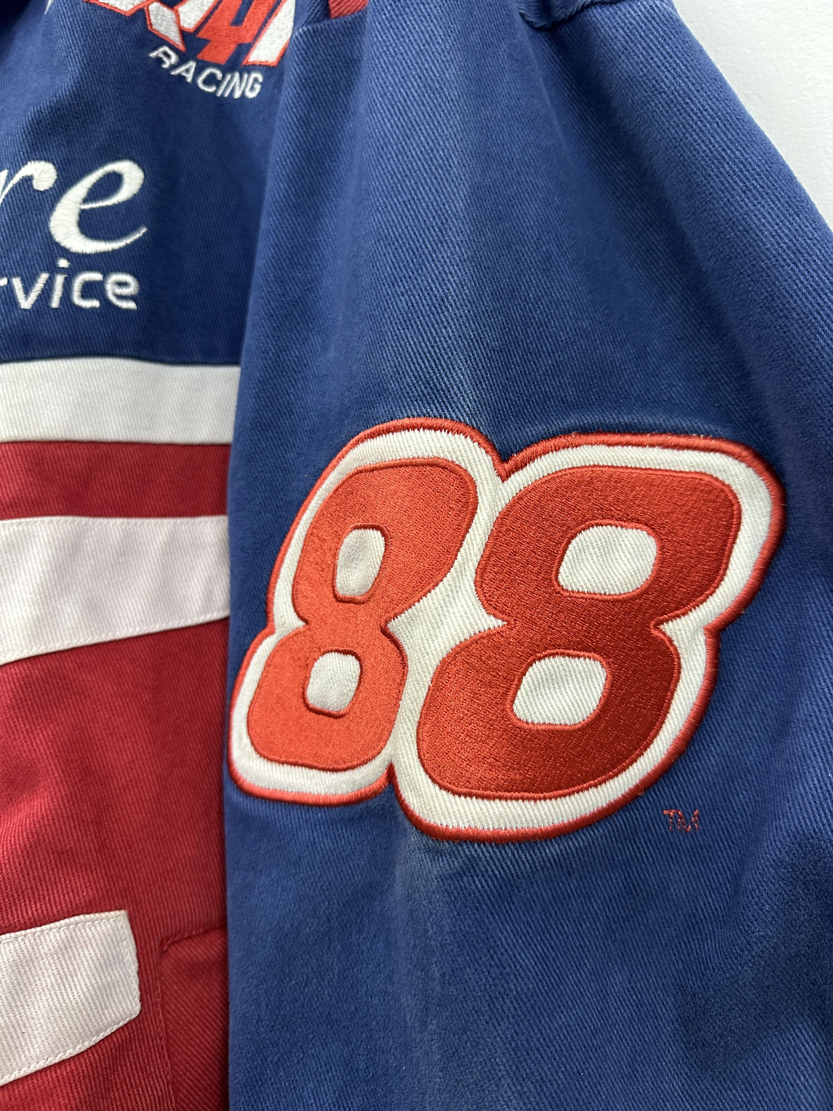 Other Vintage NASCAR Quality Care Racing Jacket Ford Y2K Large Size US L / EU 52-54 / 3 - 6 Thumbnail