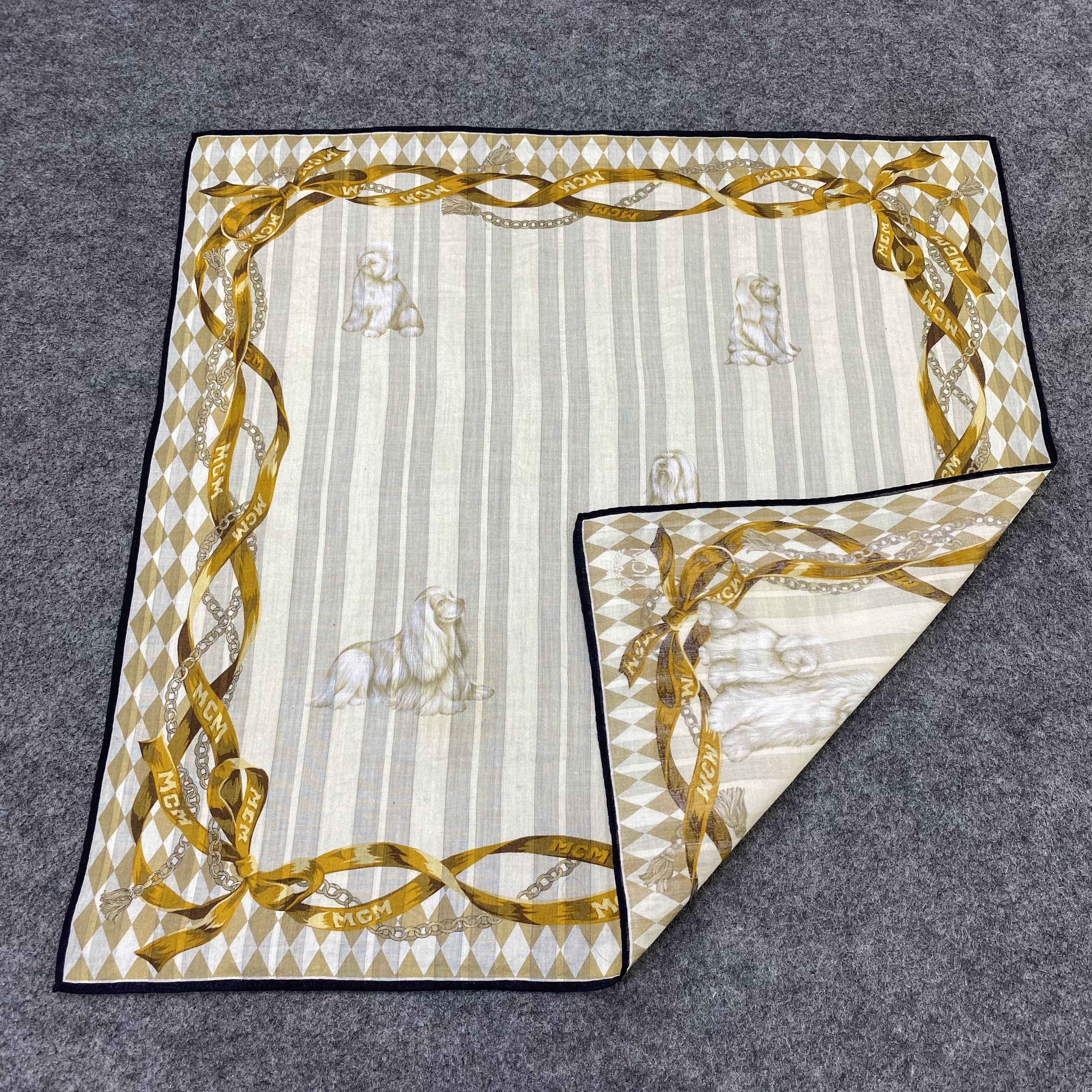 MCM MCM Handkerchief Neckerchief Bandana-B1943 Size ONE SIZE - 5 Thumbnail