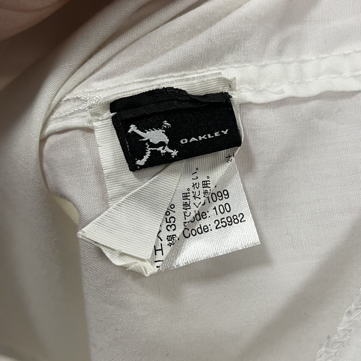 Oakley × Vintage Vintage Oakley white short sleeve button up shirt 90s Size US S / EU 44-46 / 1 - 9 Thumbnail