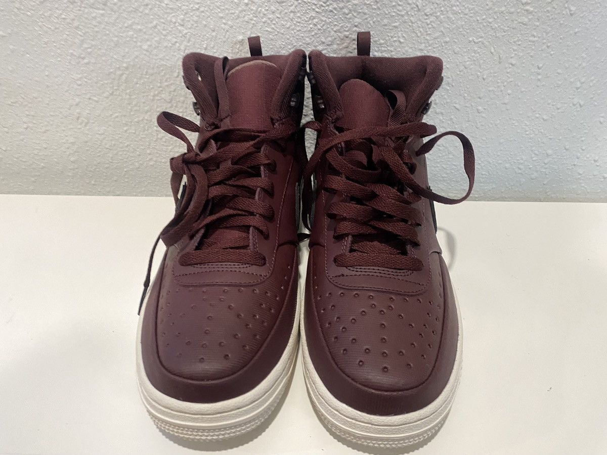 Nike Nike Court Vision Winter Burgundy Mid Top Sz 9 Dr7882-600 Size US 9.5 / EU 42-43 - 6 Thumbnail