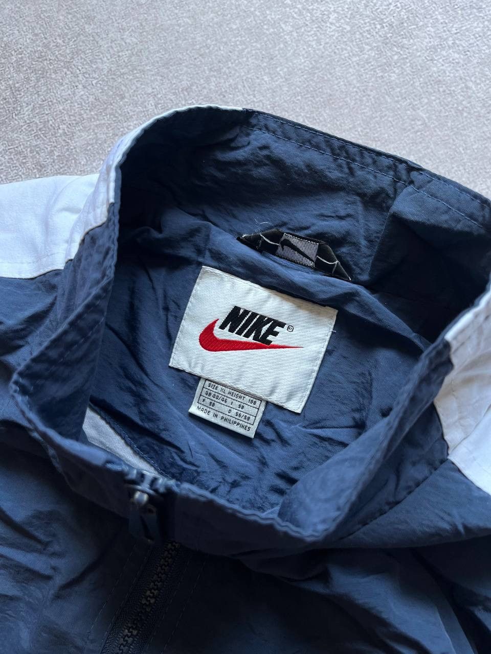Nike Vintage Nike Swoosh Nylon Olympic Boxy Jacket Y2K XL Size US XL / EU 56 / 4 - 8 Thumbnail