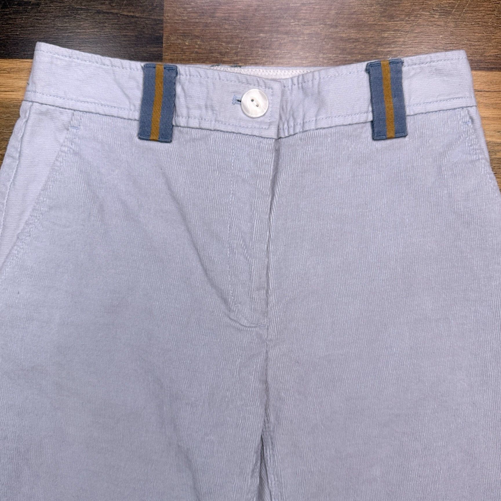 Rag & Bone Rag & Bone Corduroy Pants Womens 00 Gray Mid Rise Stretch USA Pants Cotton Spandex Straight Cropped Regular Vintage No 00 Mens? Size 24" / US 00 / IT 34 - 2 Thumbnail