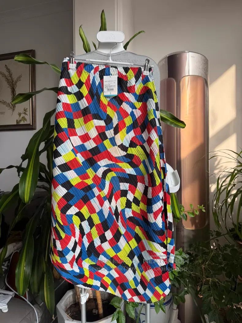 Issey Miyake Issey Miyake size:3 Mosaic skirt Size 31" - 1 Thumbnail