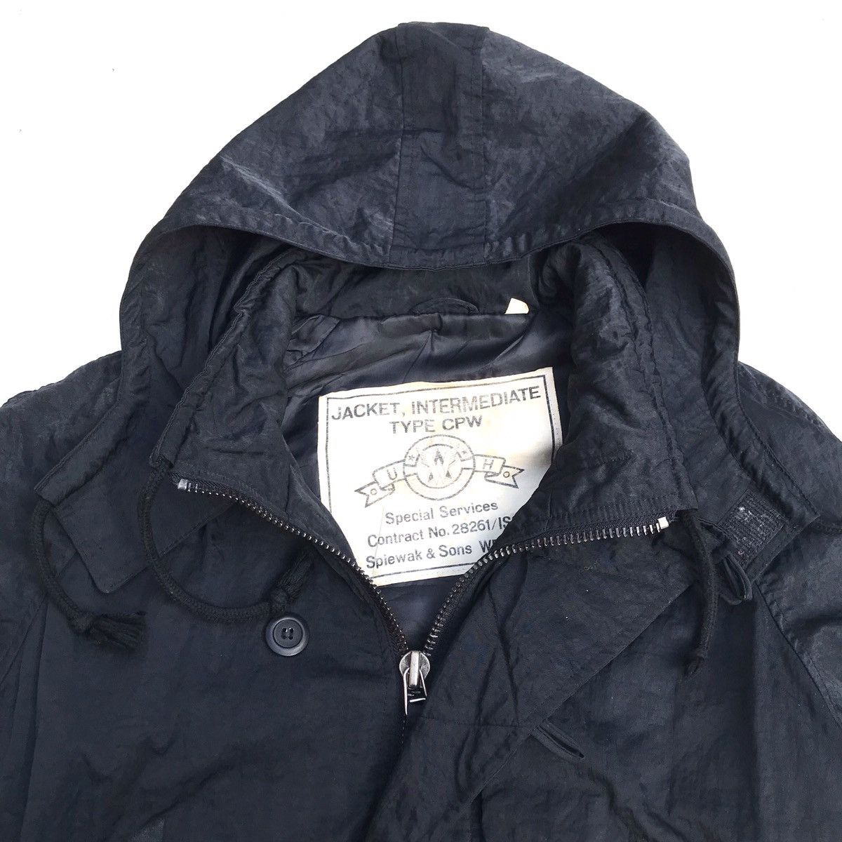 I. Spiewak And Sons Vintage I.Spiewak and sons Usa bomber hoodie Flight Jacket Size US M / EU 48-50 / 2 - 3 Thumbnail