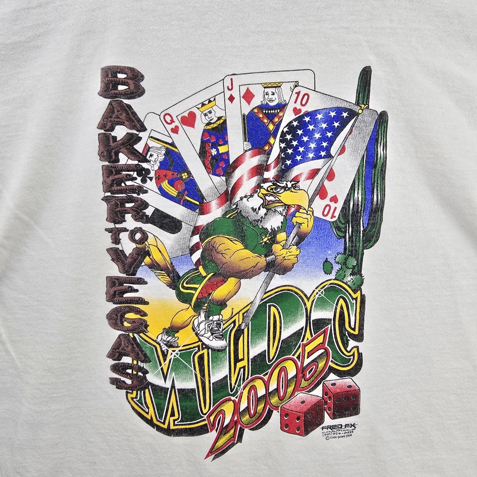 Jerzees Vintage Lot Of 2 MLDC Baker To Vegas Shirts XL Marathon Y2K Size US XL / EU 56 / 4 - 9 Thumbnail