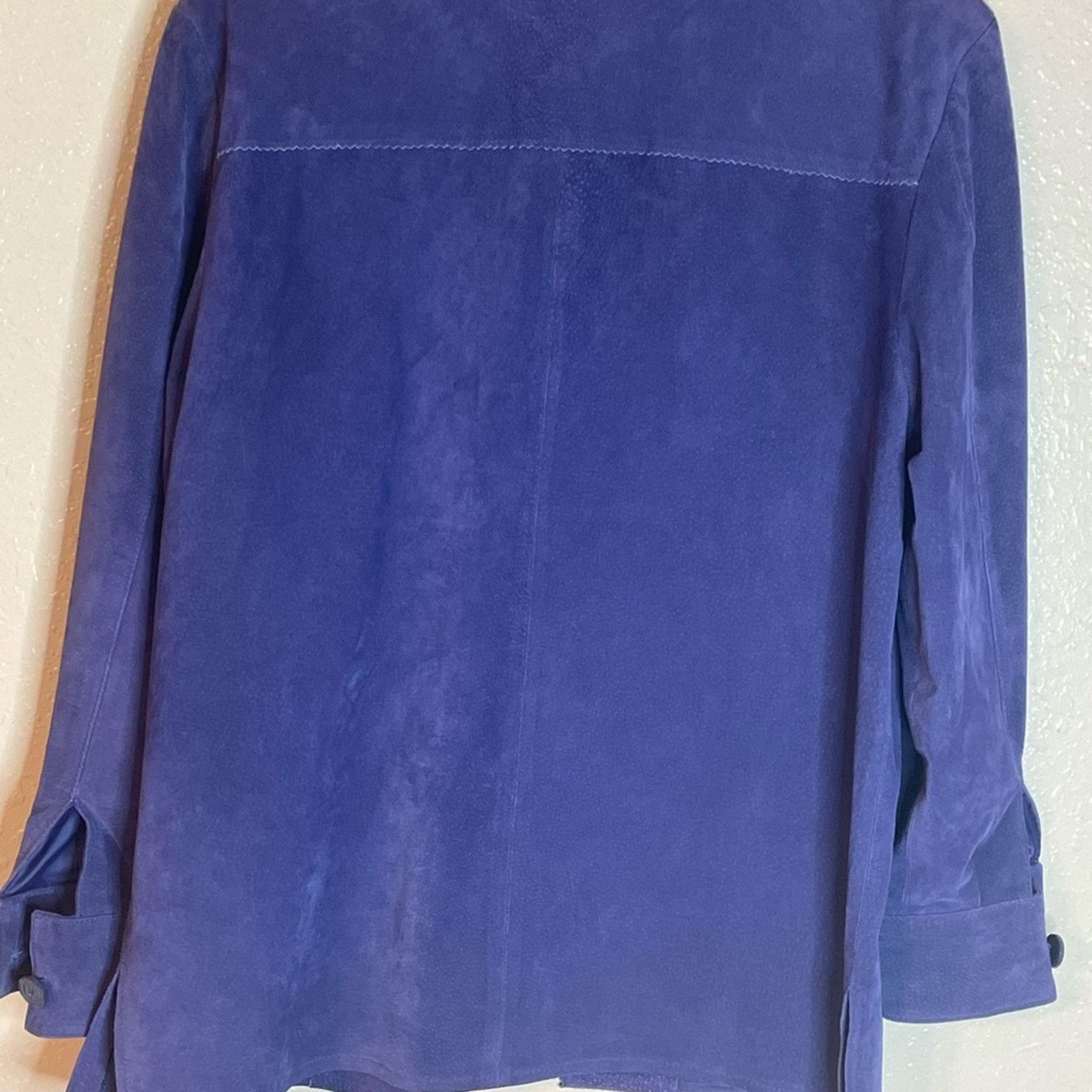 Coldwater Creek Genuine Suede Jacket by Coldwater Creek Size PSM Size S / US 4 / IT 40 - 5 Thumbnail