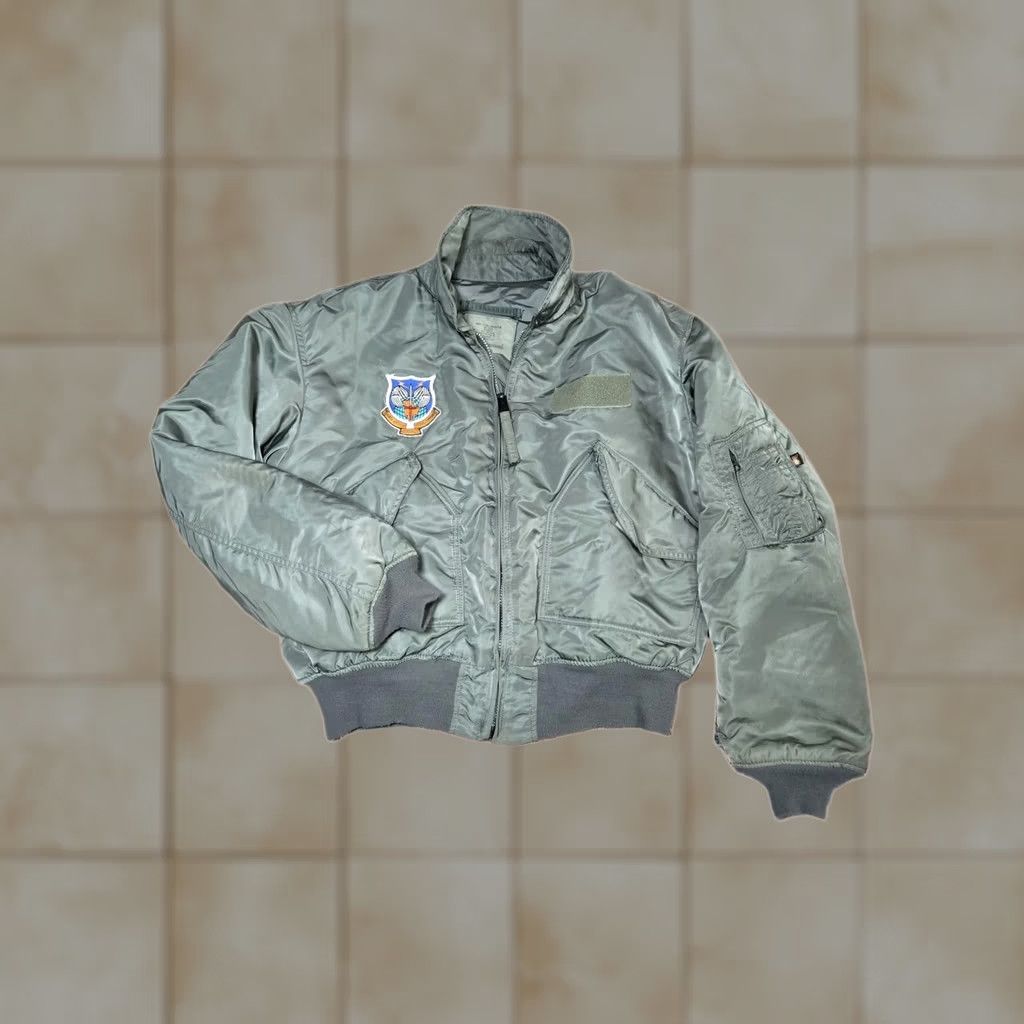 Alpha Industries × Vintage Vintage USAF 45/P Bomber Jacket (Kanye
