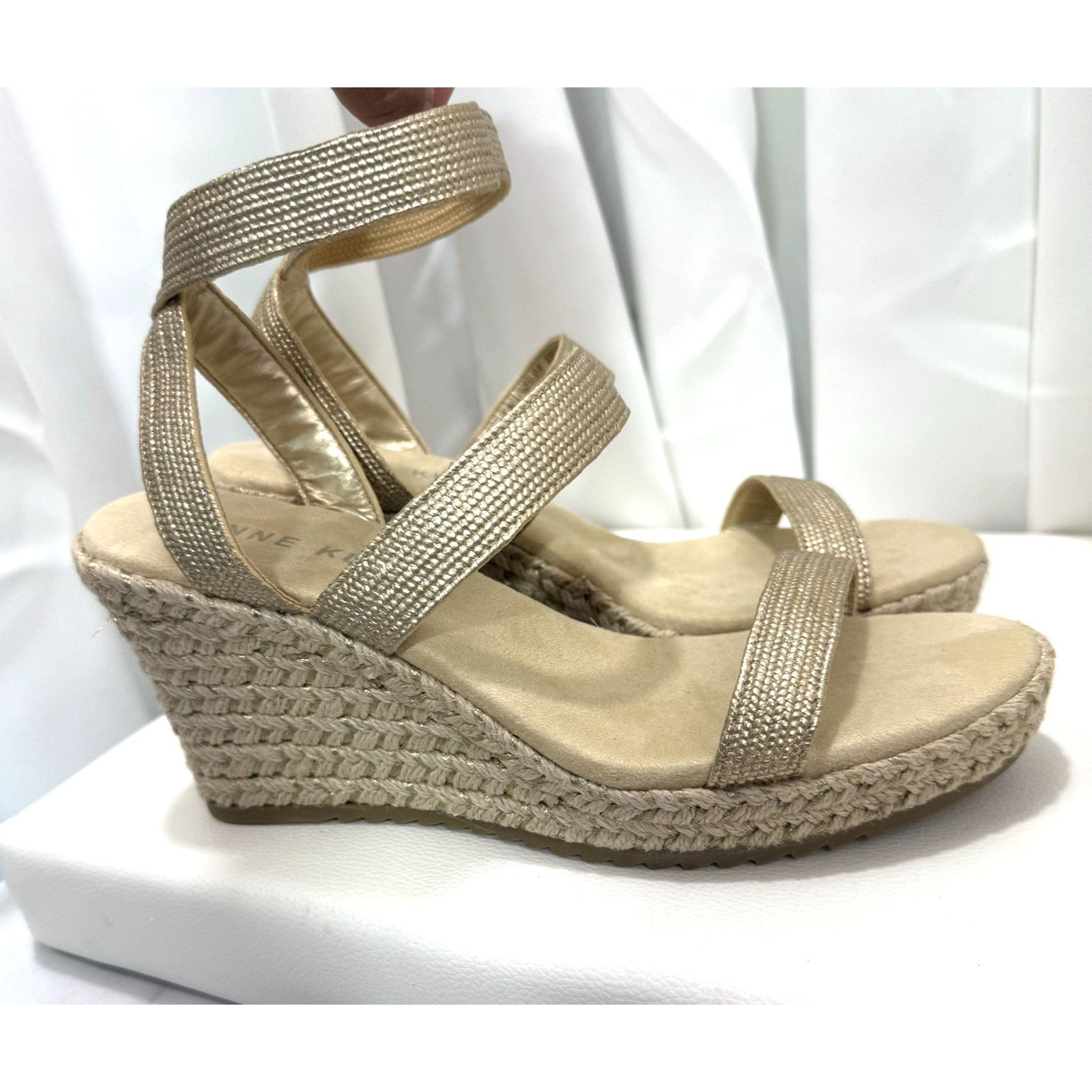Anne Klein Anne Klein Espadrilles Sandal Wo’s Size 8.5M Size US 8.5 / IT 38.5 - 1 Thumbnail