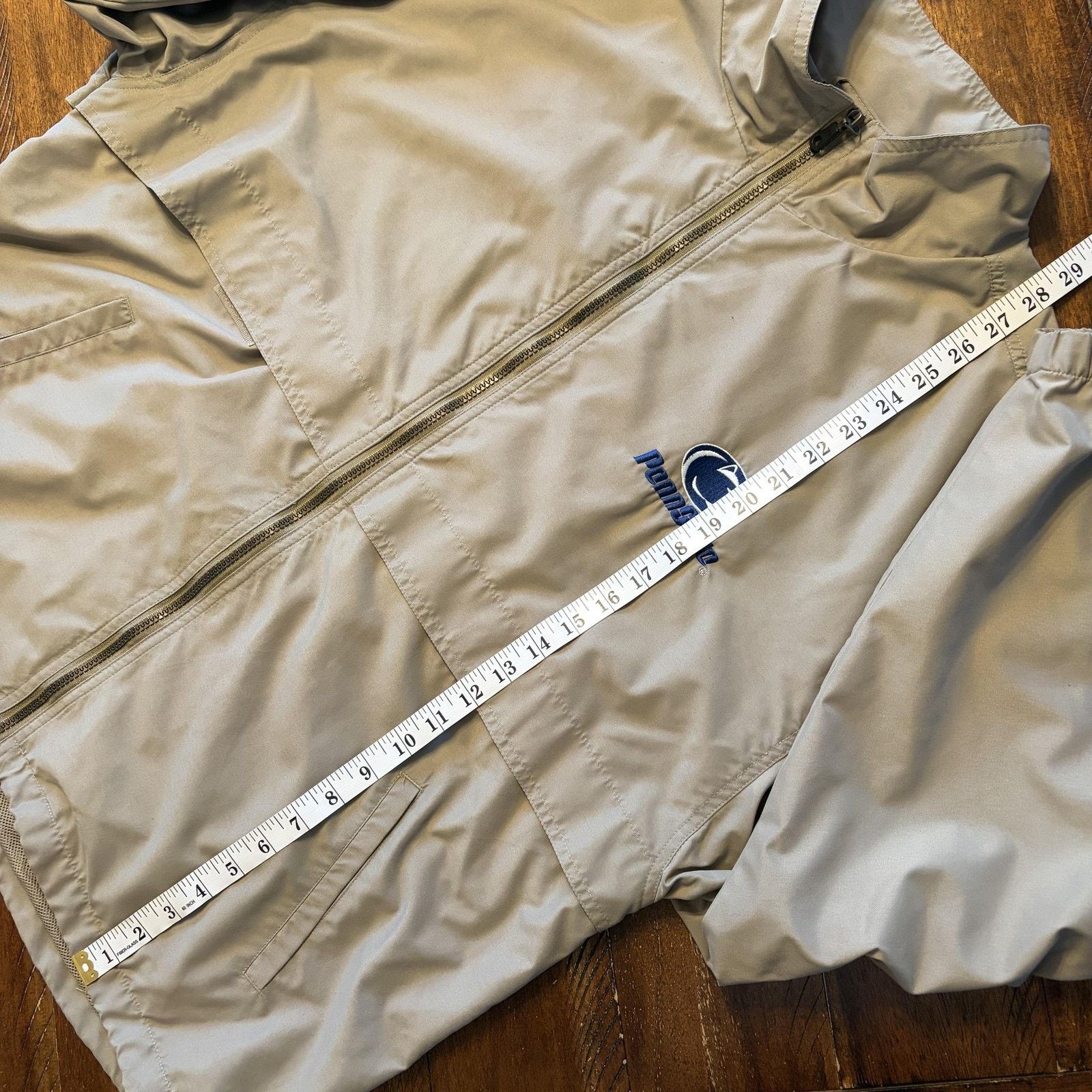 Vintage Vtg Penn State Nittany Lions Jacket Mens XL Beige NCAA Size US XL / EU 56 / 4 - 9 Thumbnail