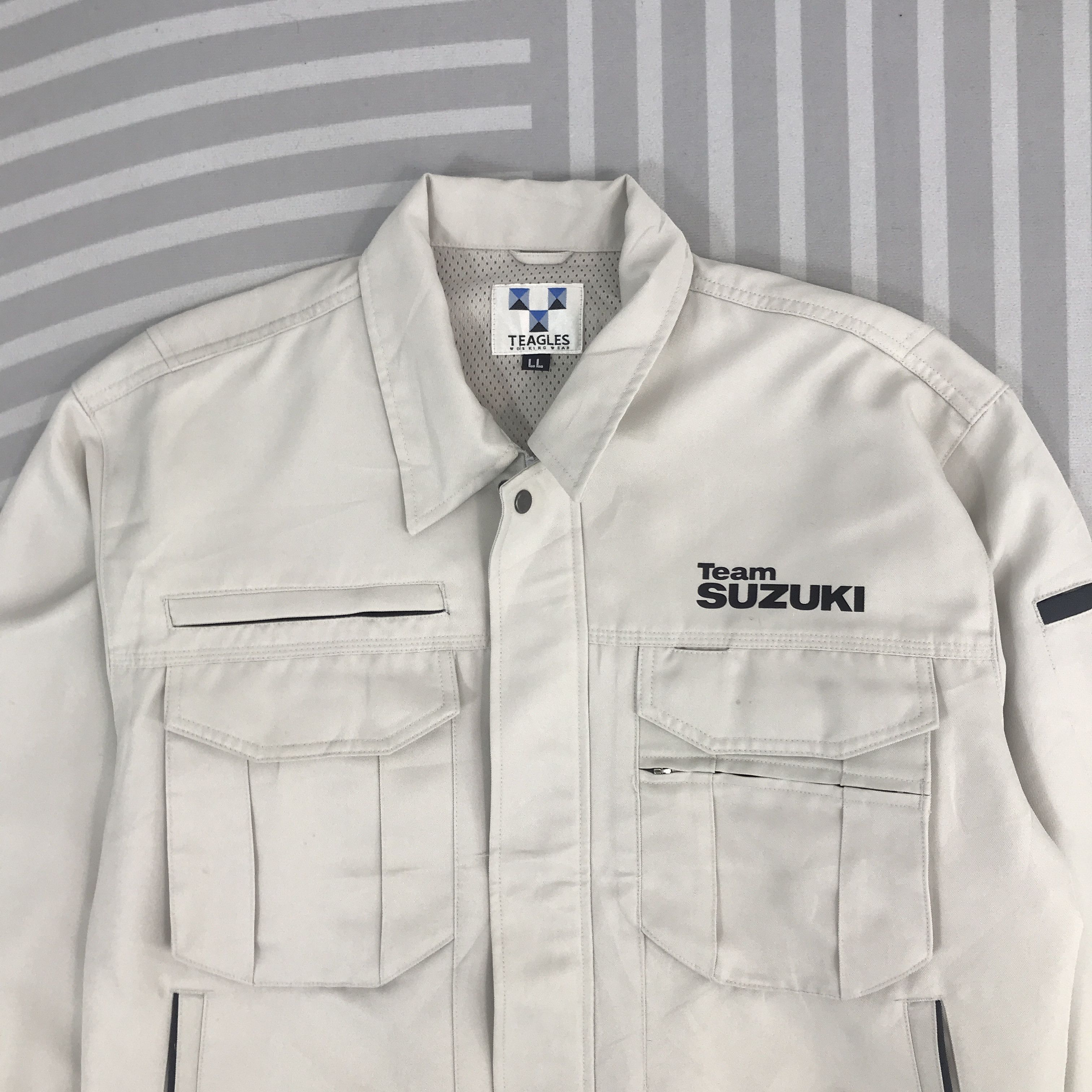 Japanese Brand × Vintage Vintage Team Suzuki japan uniform Jacket Size US L / EU 52-54 / 3 - 2 Thumbnail