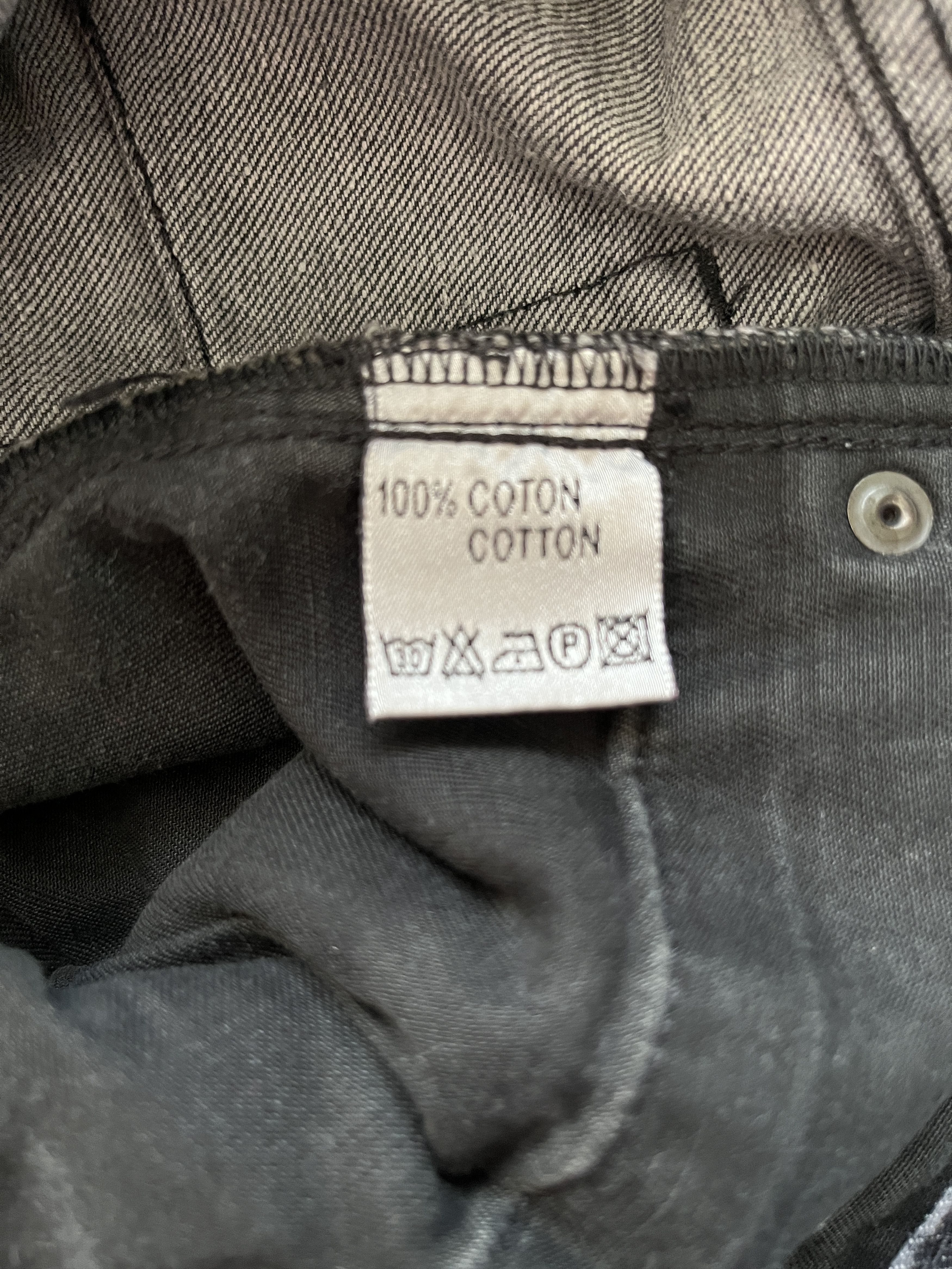 Dior × Hedi Slimane SS03 Dior Homme by Hedi Slimane MIJ Washed Black Denim Jeans Size US 29 - 4 Thumbnail