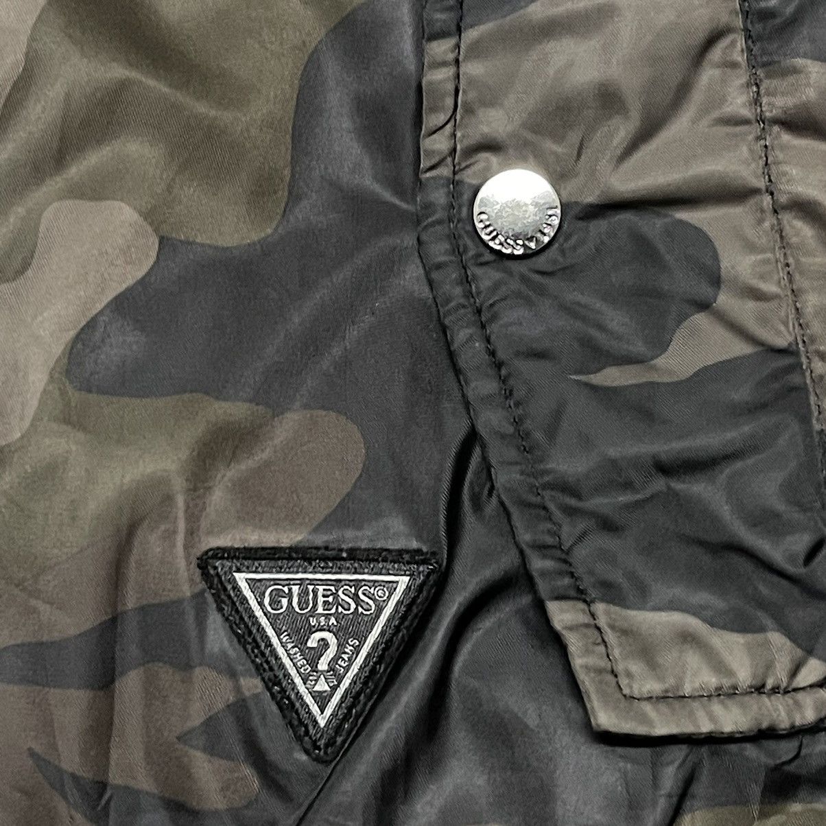 Guess Guess USA Camo Bomber Jacket Size US M / EU 48-50 / 2 - 5 Thumbnail