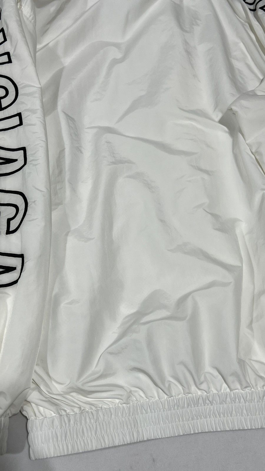 Balenciaga Balenciaga White Track Jacket Side Logo Size US L / EU 52-54 / 3 - 16 Thumbnail